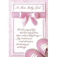 A New Baby Girl, Baby Card