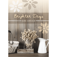 Brighter Days, Encouragement Card