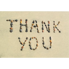 Stones Thank You Card