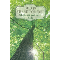 God is there, Encouragement Card