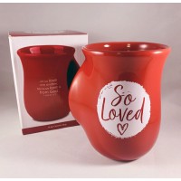Mug, Handwarmer So Loved Red