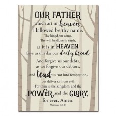 The Lord's Prayer Wall Plaque