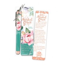 Abundant Grace Bookmark and Pen Gift Set