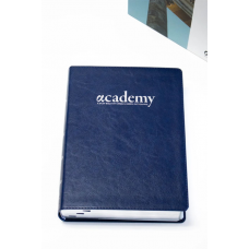 Academy Study Bible (Sapphire/Silver - Wide Margin)