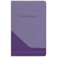 Personal Size Giant Print Reference Bible (Lilac)