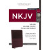 NKJV Large Print Bible Burgundy NKJV Large Print Bible Burgundy