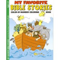 My Favourite Bible Stories Colour by Number Book